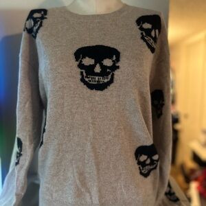 Skull cashmere sweater